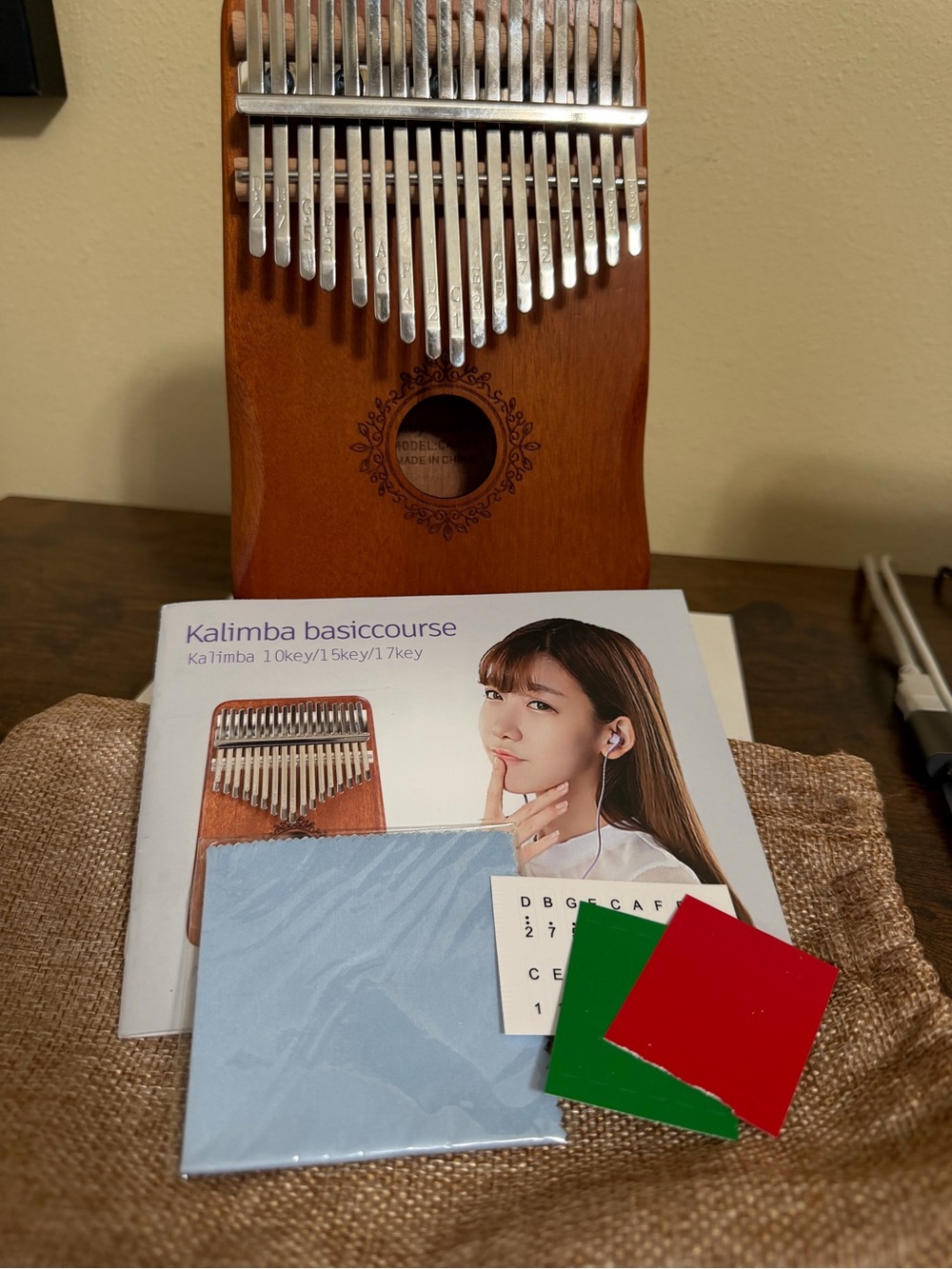 Wooden Kalimba Thumb Piano